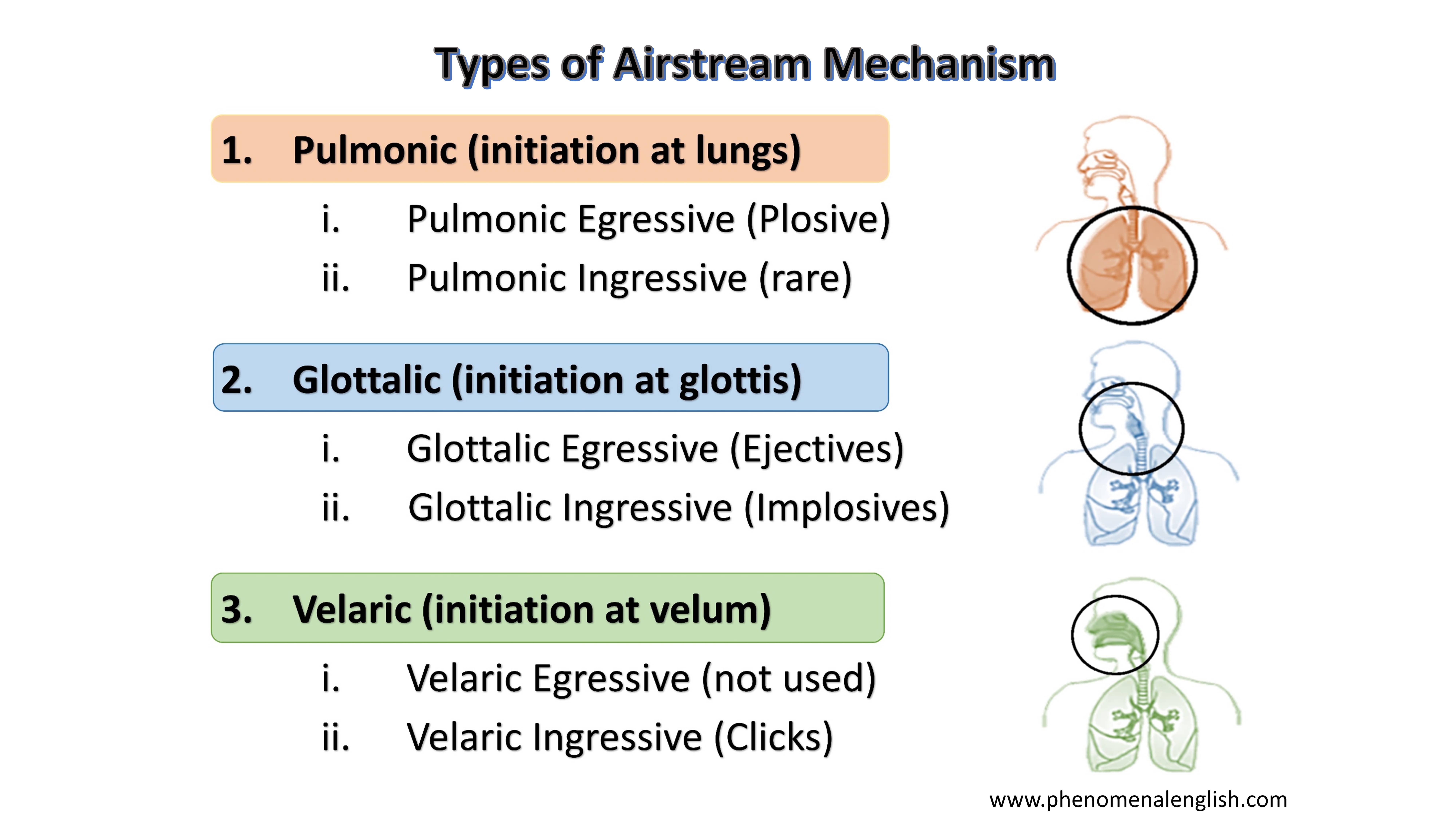 types of Airstream Mechanisms